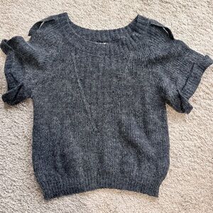 Gray Hinge Sweater Large